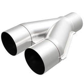 4 - 3.5 Tru Y-Pipe Tube Bend Stainless Steel Universal Exhaust 10800 | MagnaFlow
